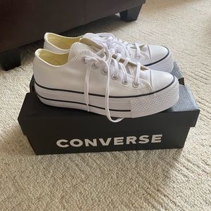 Converse platforms.  **never been worn, brand new*